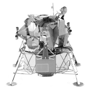 Tenyo Apollo Lunar Module Metallic Nano Puzzle