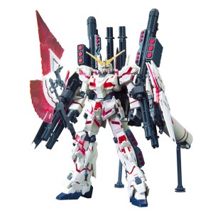 Bandai HGUC RX-0 Full Armor Unicorn Gundam (Destroy Mode / Red Color Ver) 1/144