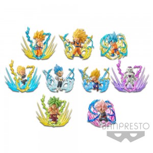 Banpresto Dragon Ball Super WCF - Burst - Full Set [Set of 9] (PVC Figure)