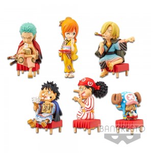 Banpresto One Piece WCF - Japanese Style - Whole Set of 6