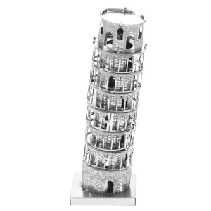 Tenyo Tower of Pisa Metallic Nano Puzzle