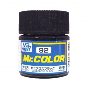 Mr.Color 92 Semi Gloss Black