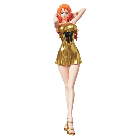 Banpresto Glitter & Glamours One Piece Film Gold Nami Movie Style Gold Color (PVC Figure)