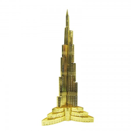 Tenyo Burj Khalifa Metallic Nano Puzzle