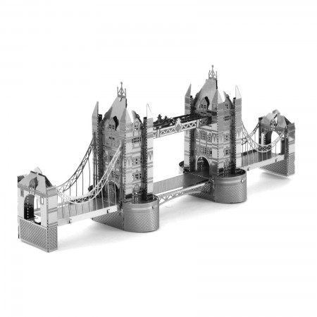 Tenyo London Tower Bridge Metallic Nano Puzzle