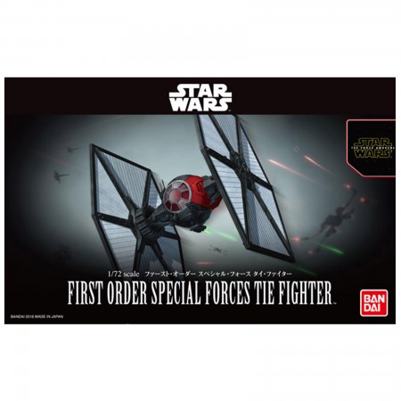 Bandai Star Wars First Order Special Forces Tie Fighter 1/72