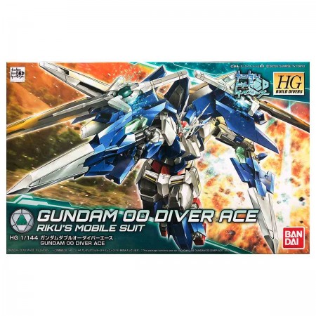 Bandai HGBD Gundam 00 Diver Ace 1/144