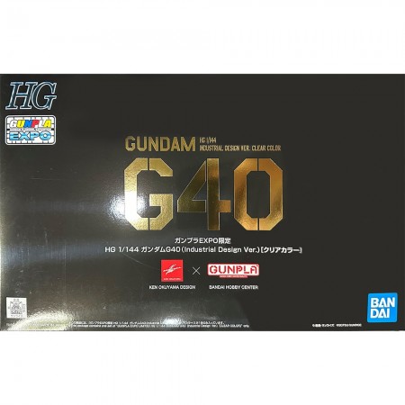 Bandai HG Gundam G40 Industrial Design Ver Clear Color 1/144