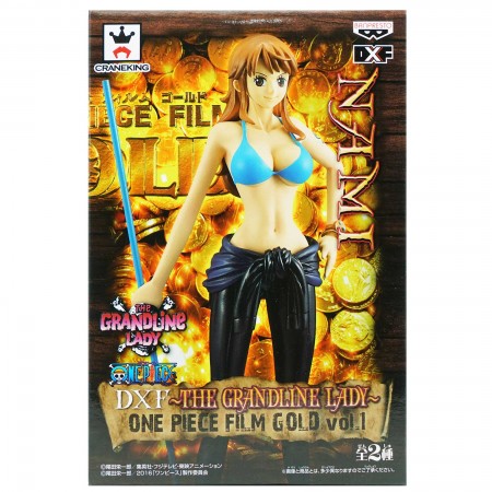 Banpresto DXF The Grandline Lady One Piece Film Gold Vol 1 Nami (PVC Figure)