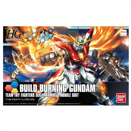 Bandai HGBF Build Burning Gundam 1/144
