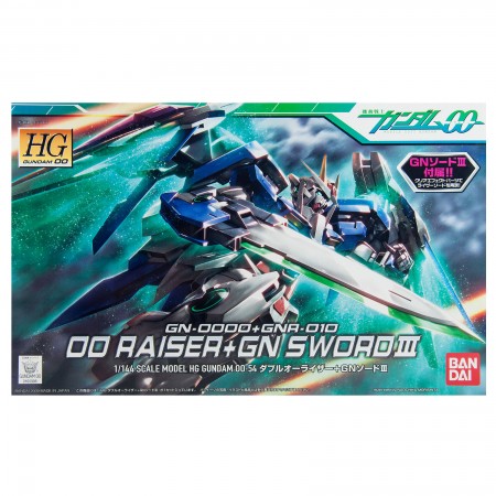 Bandai HG Gundam OO Raiser + GN Sword III 1/144