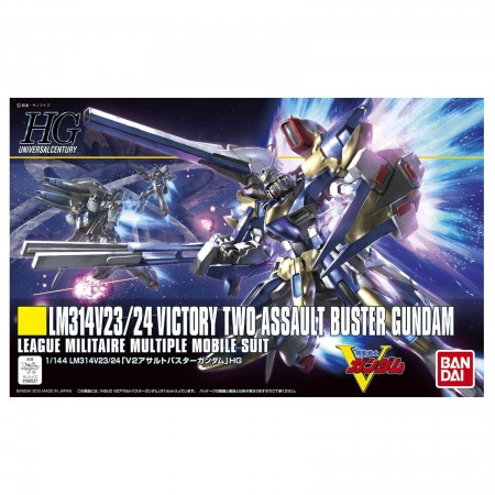 Bandai HGUC Victory Two (V2) Assault Buster Gundam 1/144
