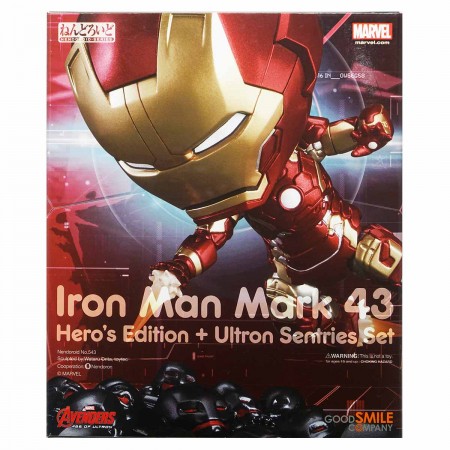 Nendoroid 543 Iron Man Mark 43 Hero’s Edition + Ultron Sentries Set (PVC Figure)