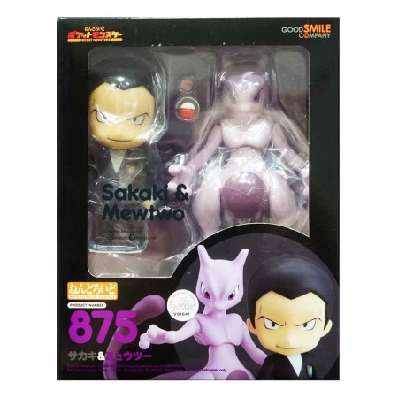 Nendoroid 875 Giovanni (Sakaki) & Mewtwo (PVC Figure)
