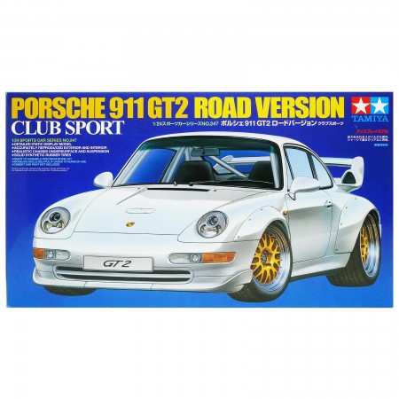 Tamiya Porsche 911 GT2 Road Version Club Sport 1/24 รุ่น TA 24247