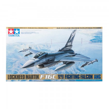 Tamiya Lockheed Martin F16C Fighting Falcon ANG 1/48 รุ่น TA 61101