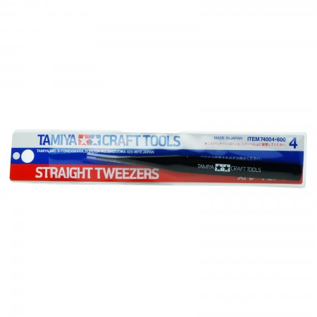 Tamiya Straight Tweezers TA 74004