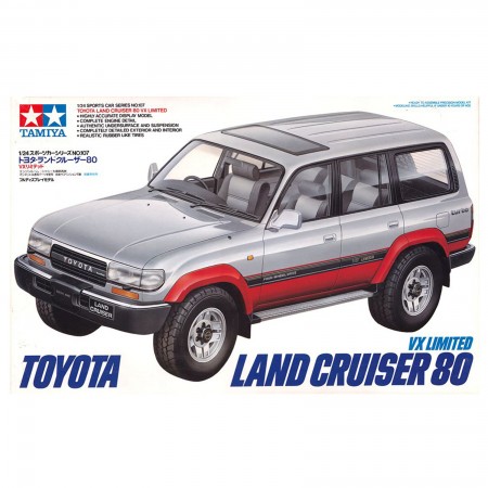 Tamiya Toyota Land Cruiser 80 VX Limited  1/24 รุ่น TA 24107