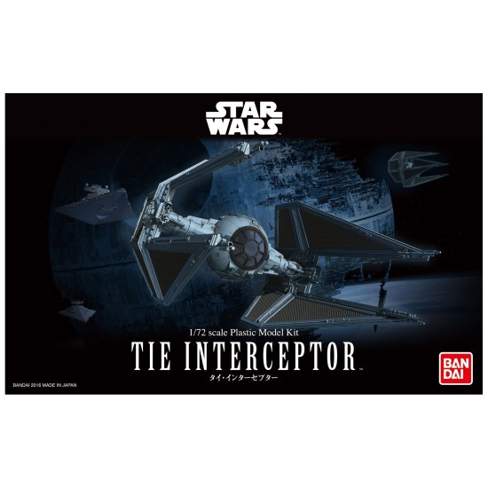 Bandai Star Wars Tie Interceptor 1/72