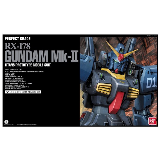 Bandai PG RX-178 Gundam Mk-II Titans 1/60