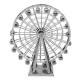 Tenyo Ferris Wheel Metallic Nano Puzzle