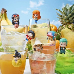 MegaHouse Ochatomo One Piece Pirates Tea Time (Set of 8) (PVC Figure)