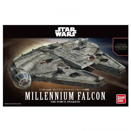 Bandai Star Wars Millennium Falcon The Force Awakens 1/144