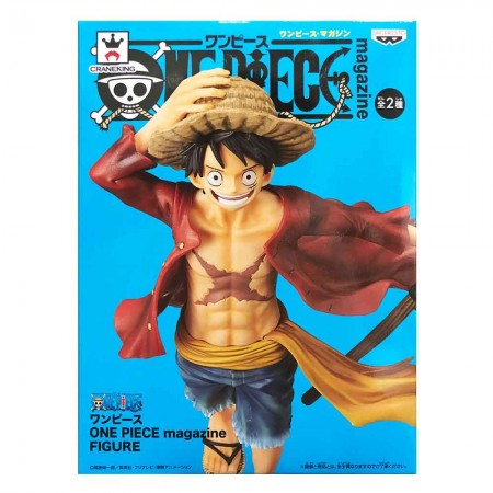 Banpresto One Piece Magazine Figure - Monkey D Luffy (PVC Figure)