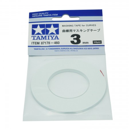 Tamiya Masking Tape for Curves 2 mm TA 87177