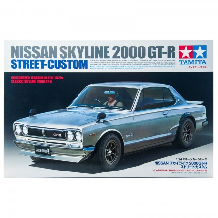 Tamiya Nissan Skyline 2000 GT-R Street-Custom 1/24 รุ่น TA 24335