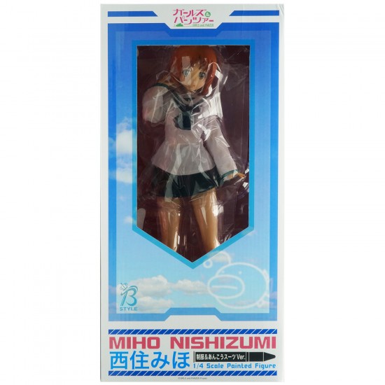 FREEing Miho Nishizumi School Uniform & Ankou Suit Ver (PVC Figure)